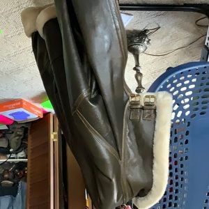 Wilson’s leather coat